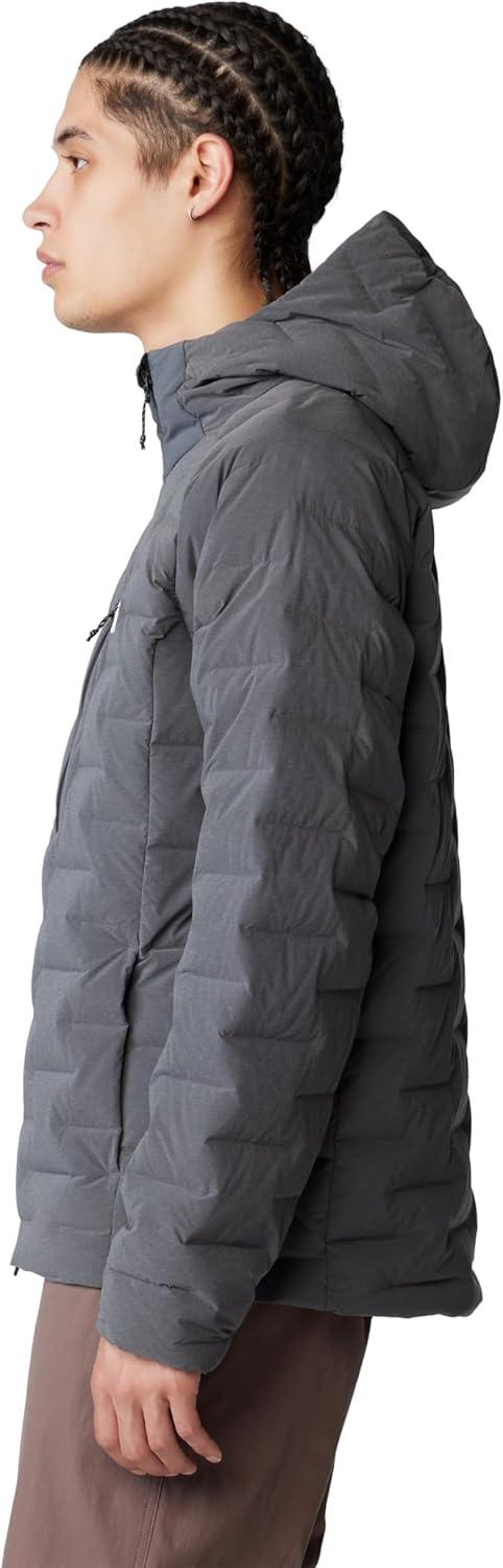 imageMountain Hardwear Mens StretchDown HoodyVolcanic Heather  New 2024