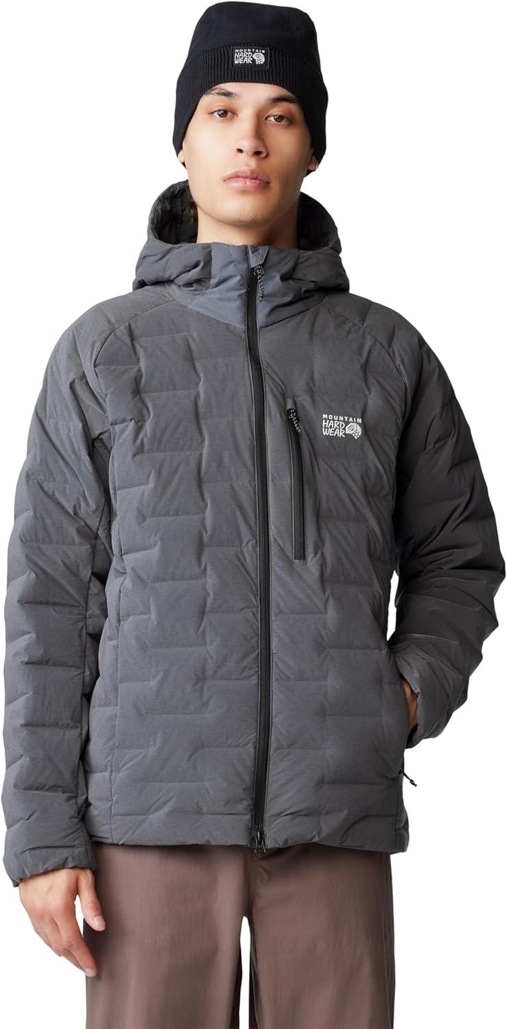 imageMountain Hardwear Mens StretchDown HoodyVolcanic Heather  New 2024