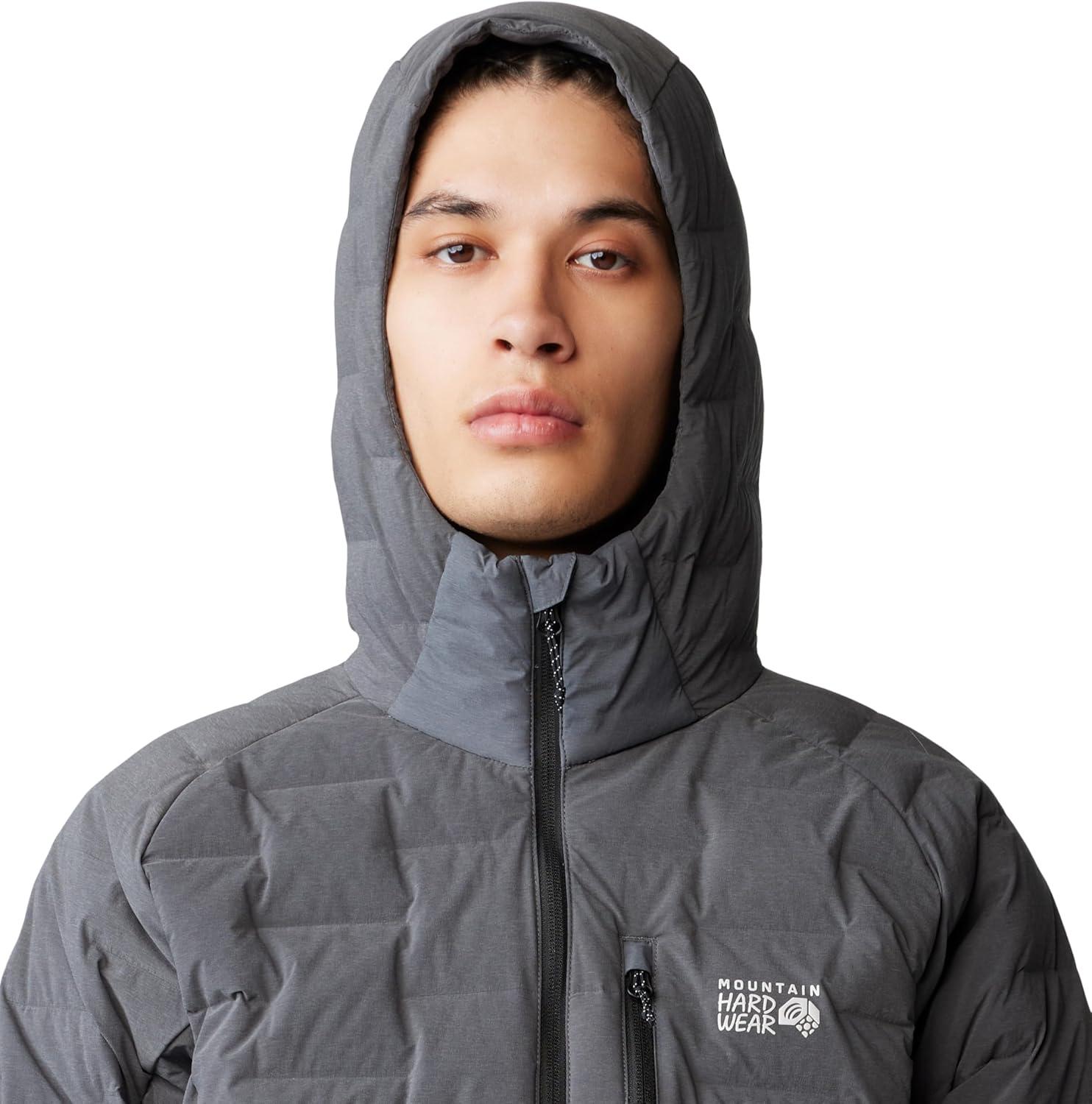 imageMountain Hardwear Mens StretchDown HoodyVolcanic Heather  New 2024