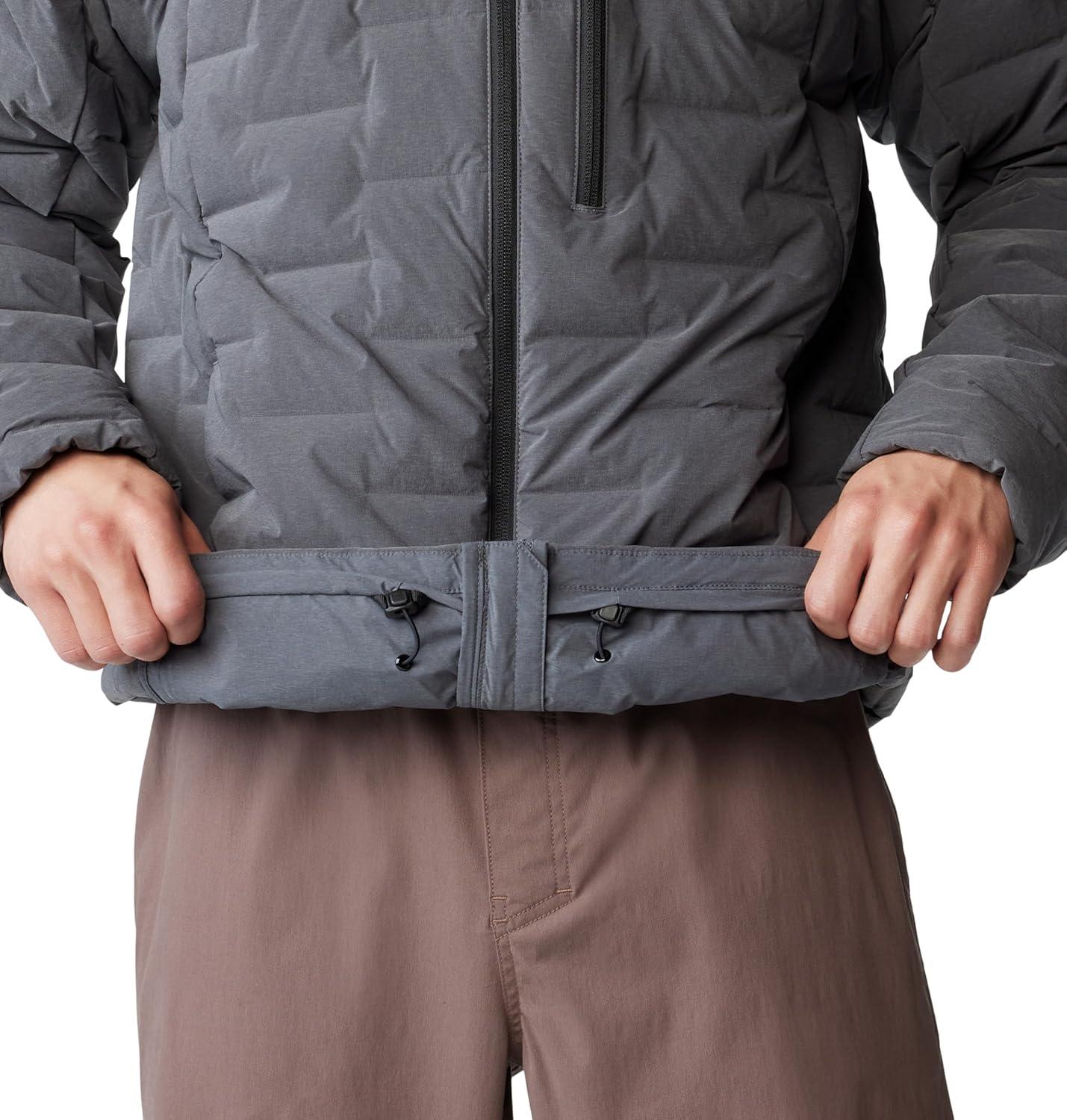 imageMountain Hardwear Mens StretchDown HoodyVolcanic Heather  New 2024