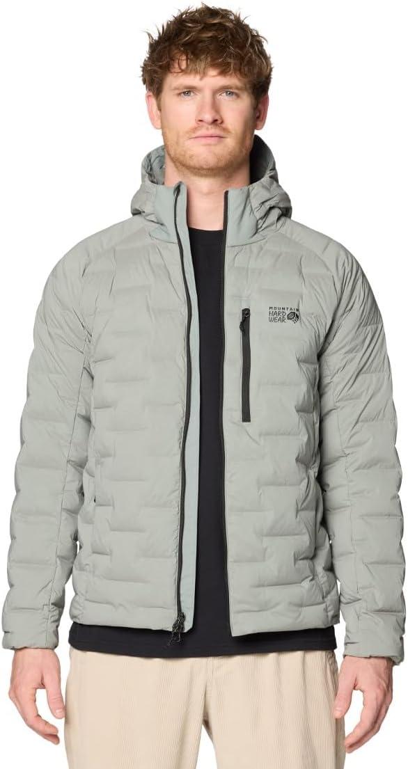 imageMountain Hardwear Mens StretchDown HoodyWet Stone