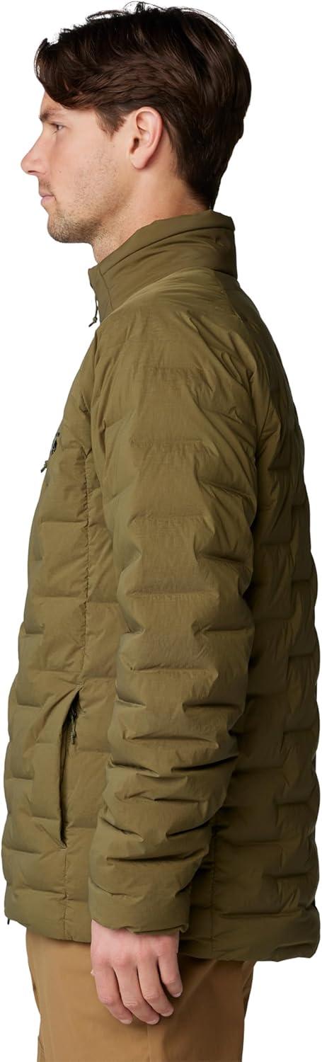 imageMountain Hardwear Mens StretchDown JacketCombat Green  New 2024