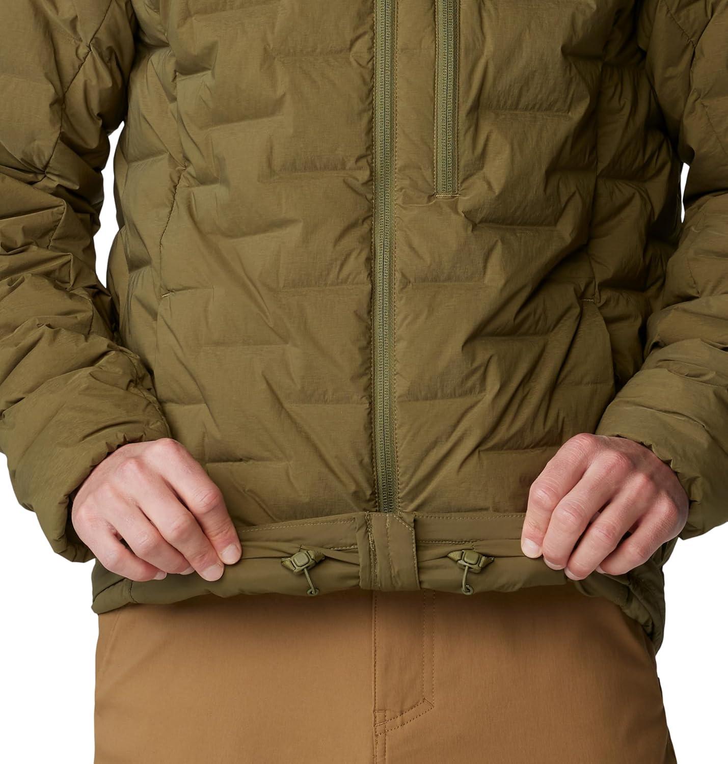 imageMountain Hardwear Mens StretchDown JacketCombat Green  New 2024