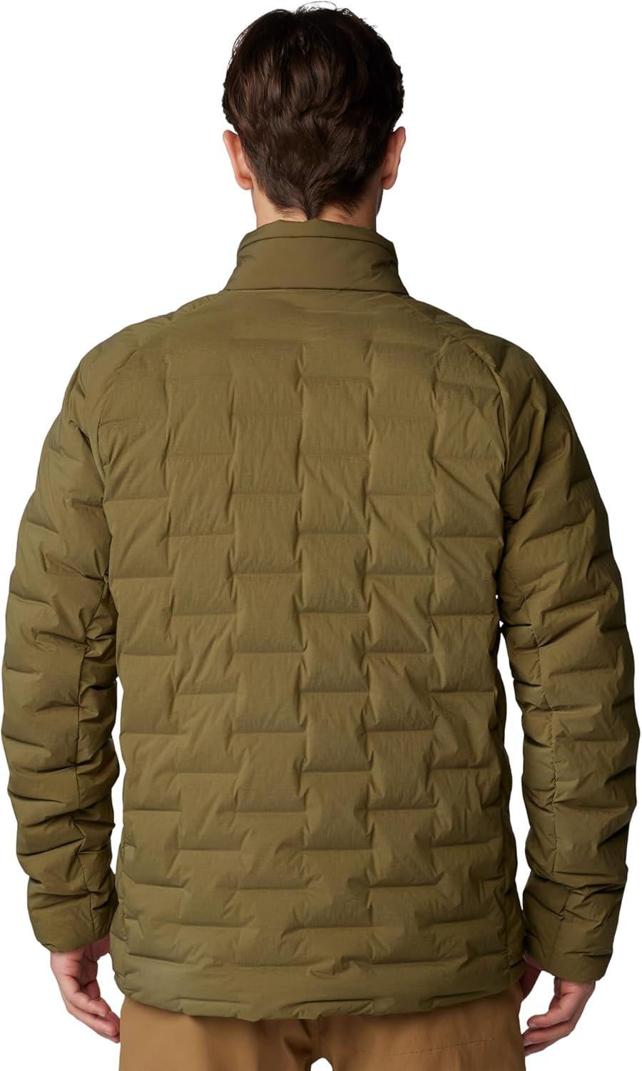 imageMountain Hardwear Mens StretchDown JacketCombat Green  New 2024