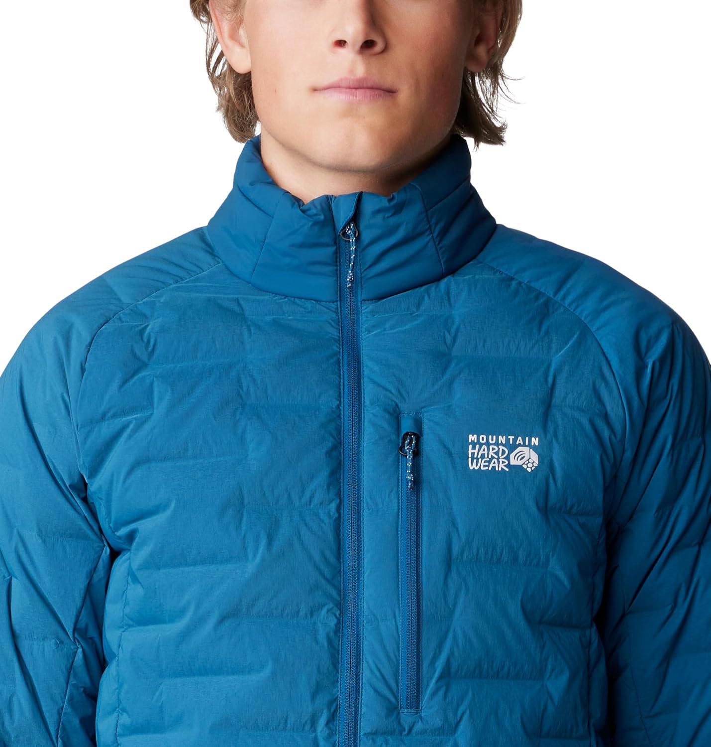 imageMountain Hardwear Mens StretchDown JacketDark Caspian  New 2024