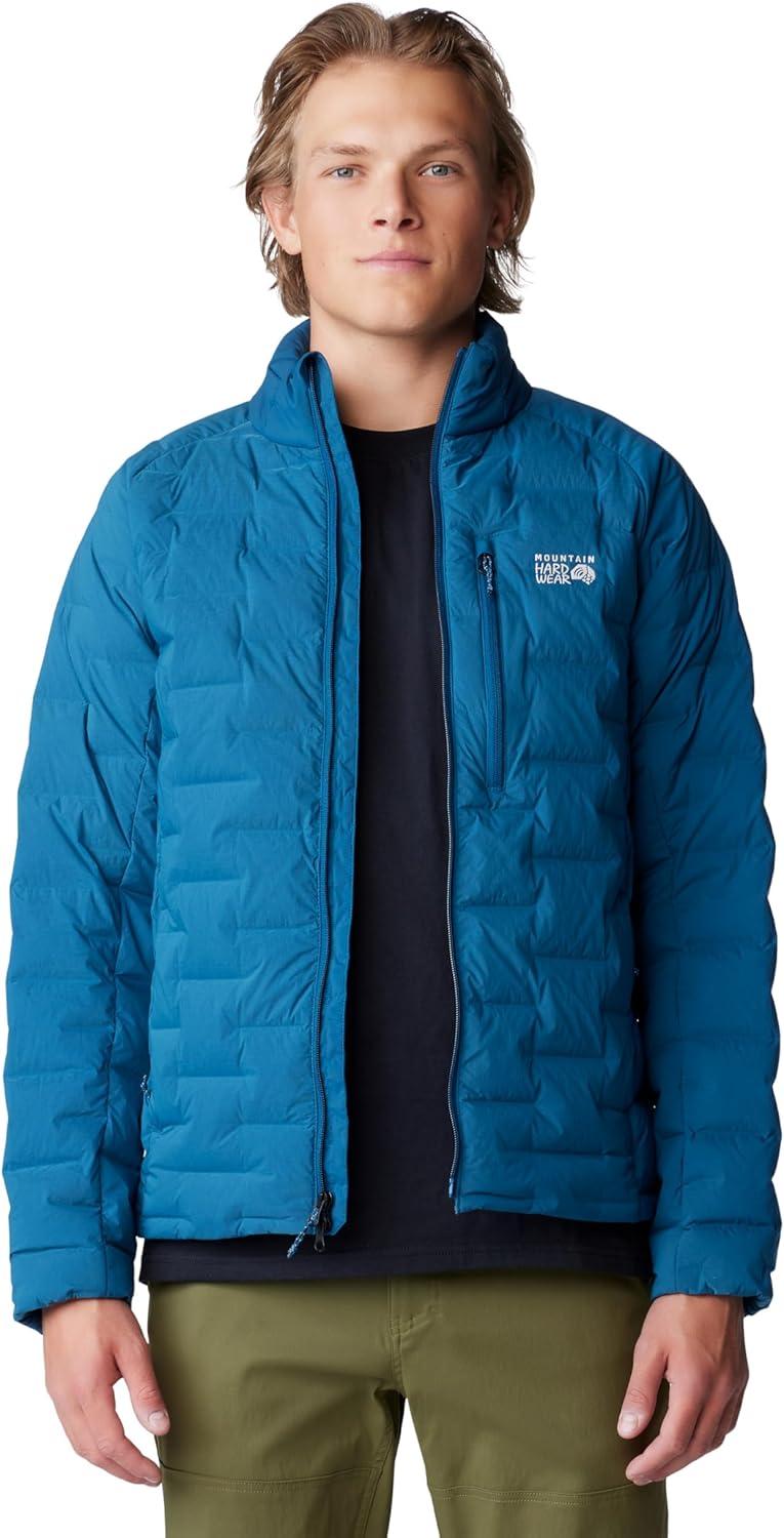 imageMountain Hardwear Mens StretchDown JacketDark Caspian  New 2024