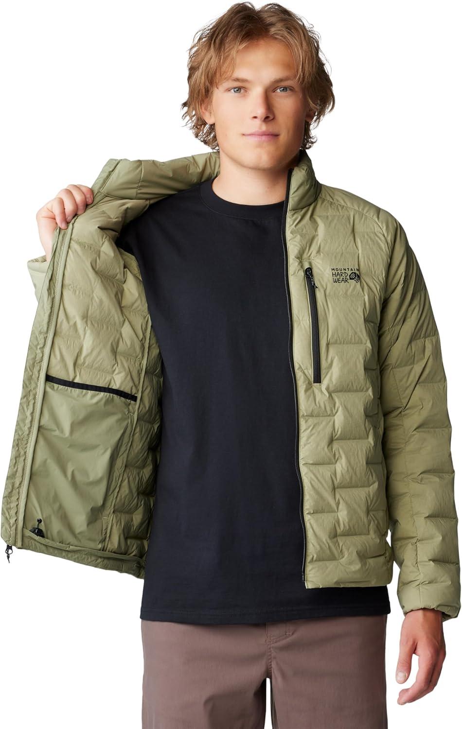 imageMountain Hardwear Mens StretchDown JacketMantis Green  New 2024