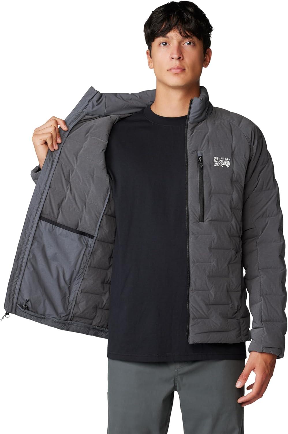 imageMountain Hardwear Mens StretchDown JacketVolcanic Heather  New 2024