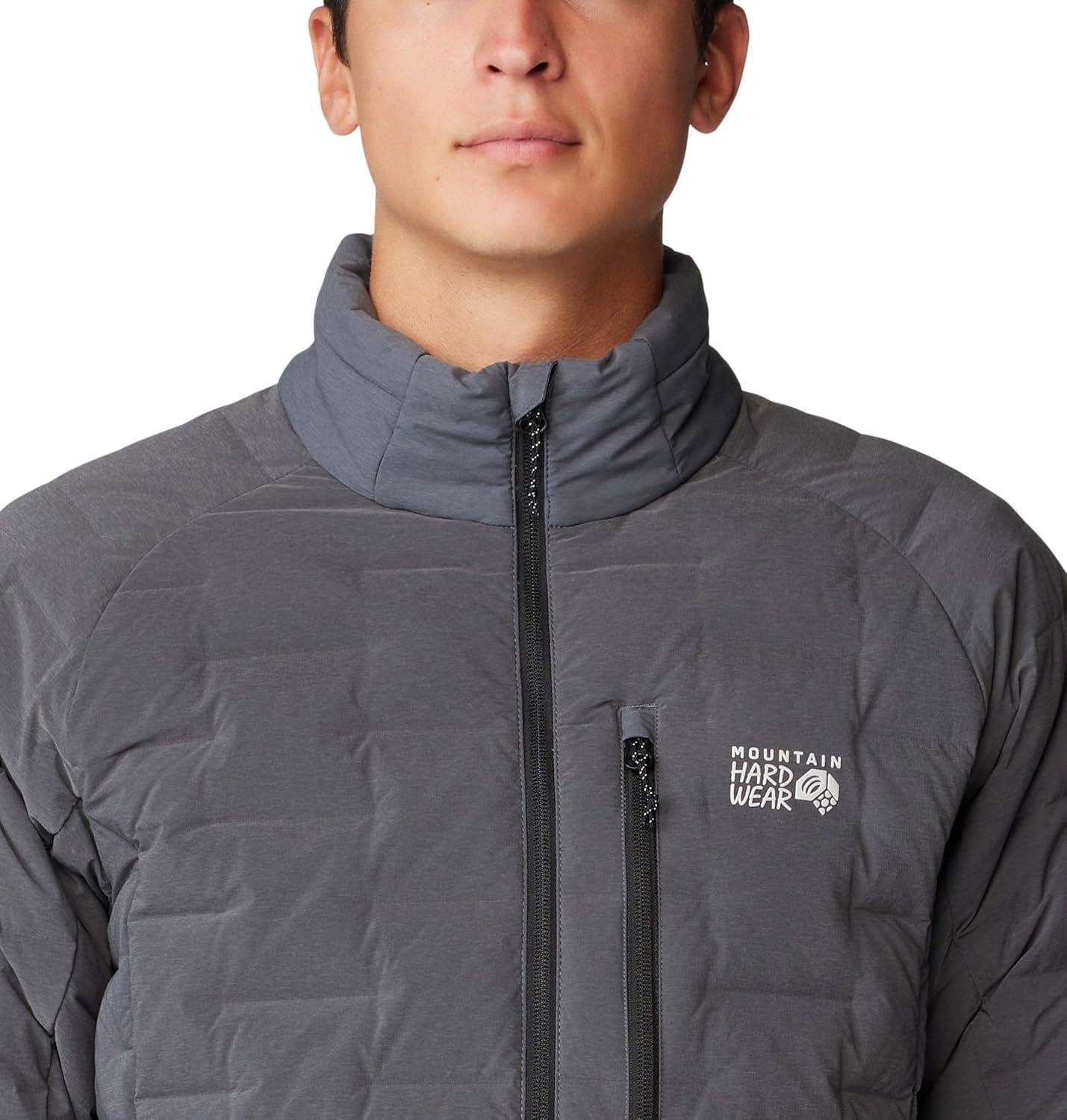 imageMountain Hardwear Mens StretchDown JacketVolcanic Heather  New 2024