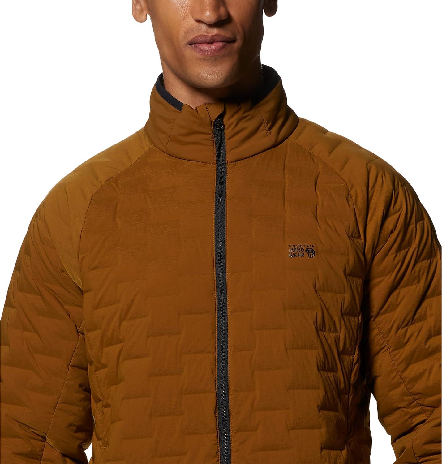 imageMountain Hardwear Mens StretchDown Light JacketGolden Brown  New 2024