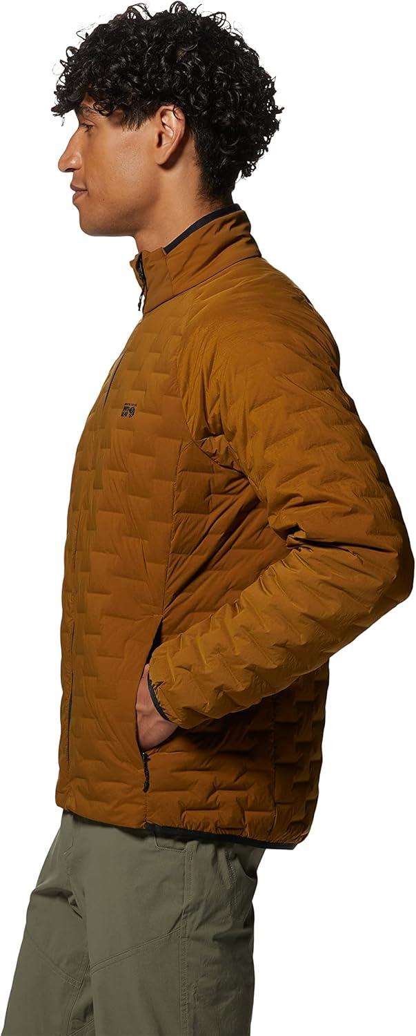 imageMountain Hardwear Mens StretchDown Light JacketGolden Brown  New 2024