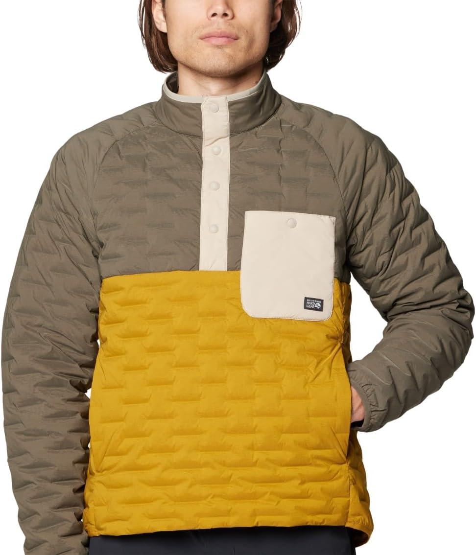 imageMountain Hardwear Mens StretchDown Light Snap TeeBrown
