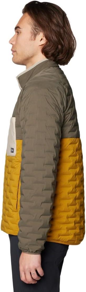 imageMountain Hardwear Mens StretchDown Light Snap TeeBrown