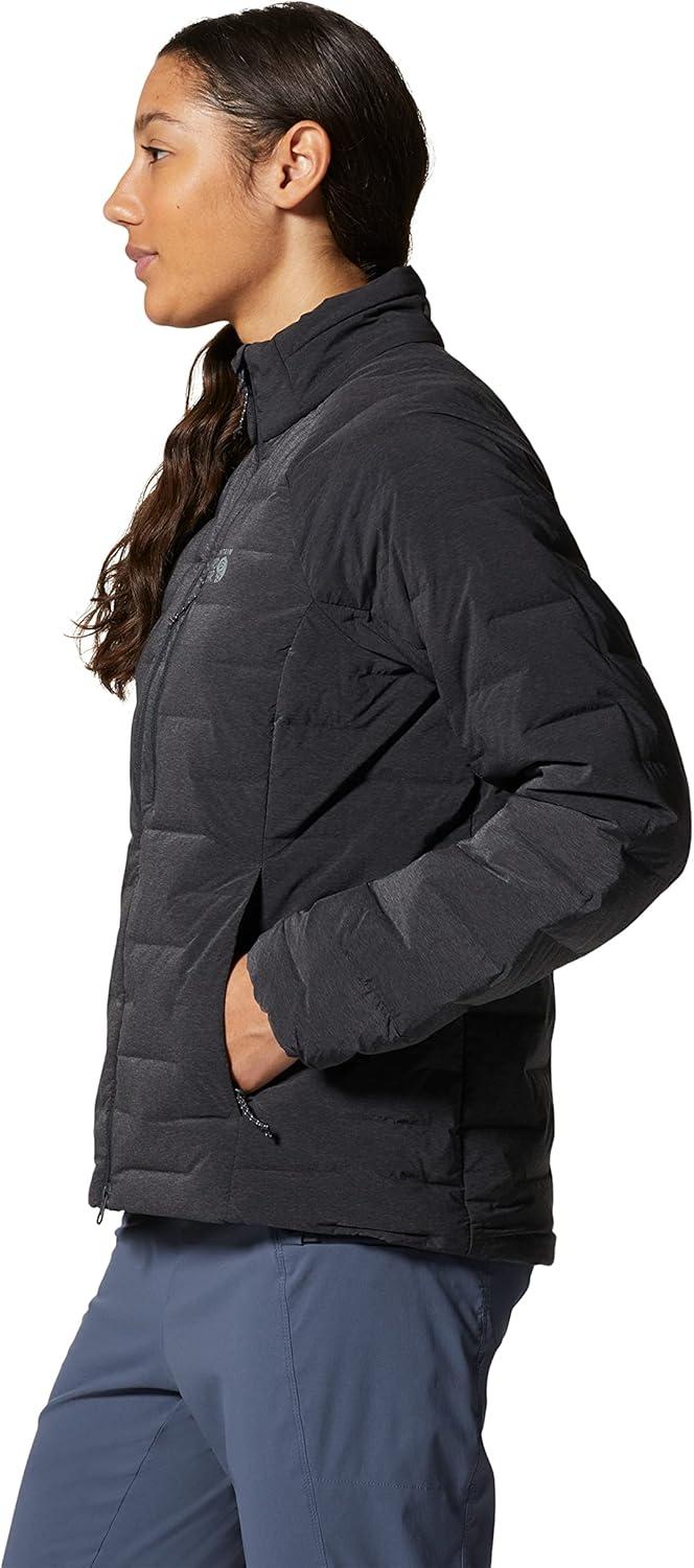imageMountain Hardwear Womens StretchDown JacketDark Storm Heather  New 2024