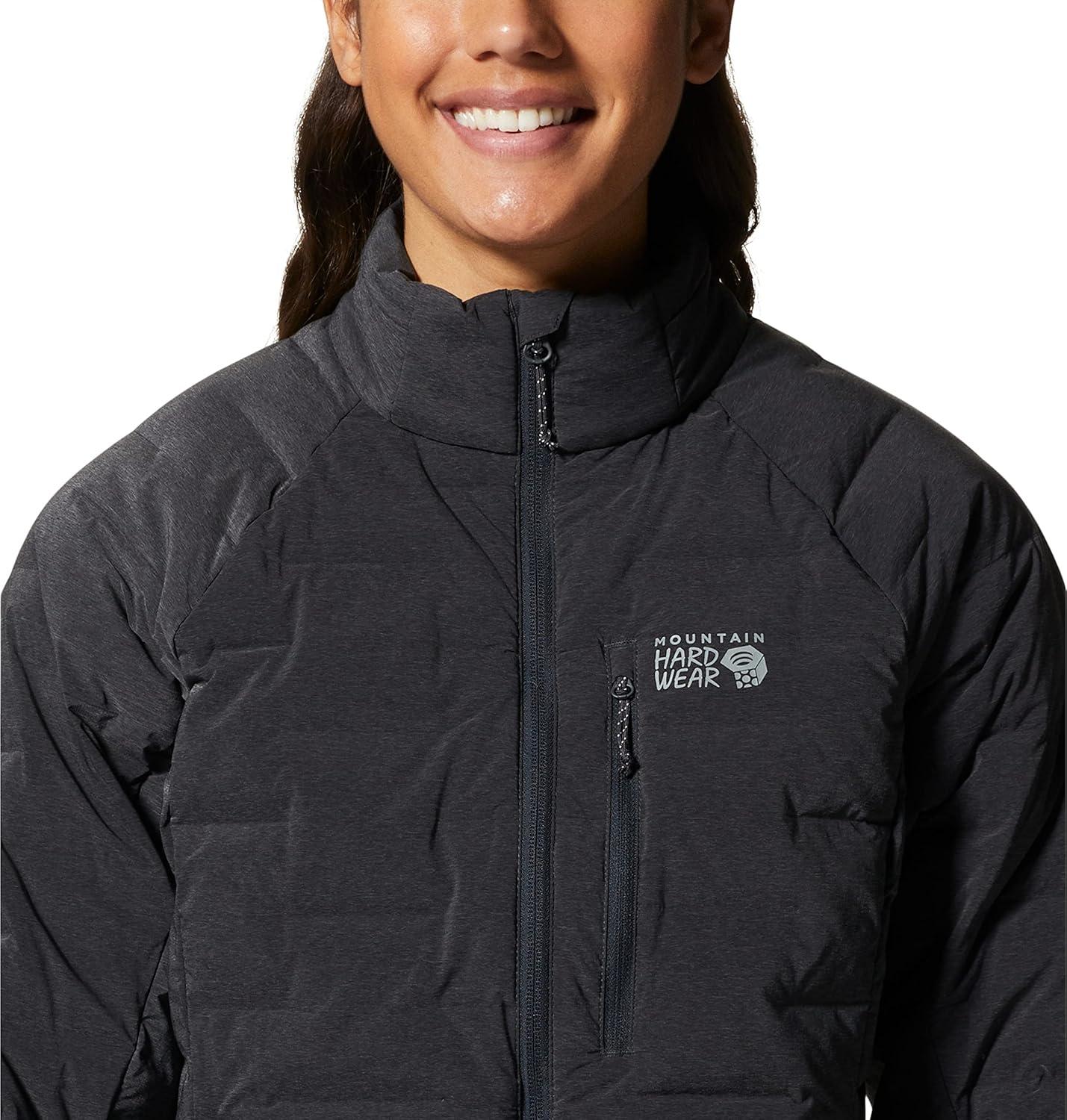 imageMountain Hardwear Womens StretchDown JacketDark Storm Heather  New 2024