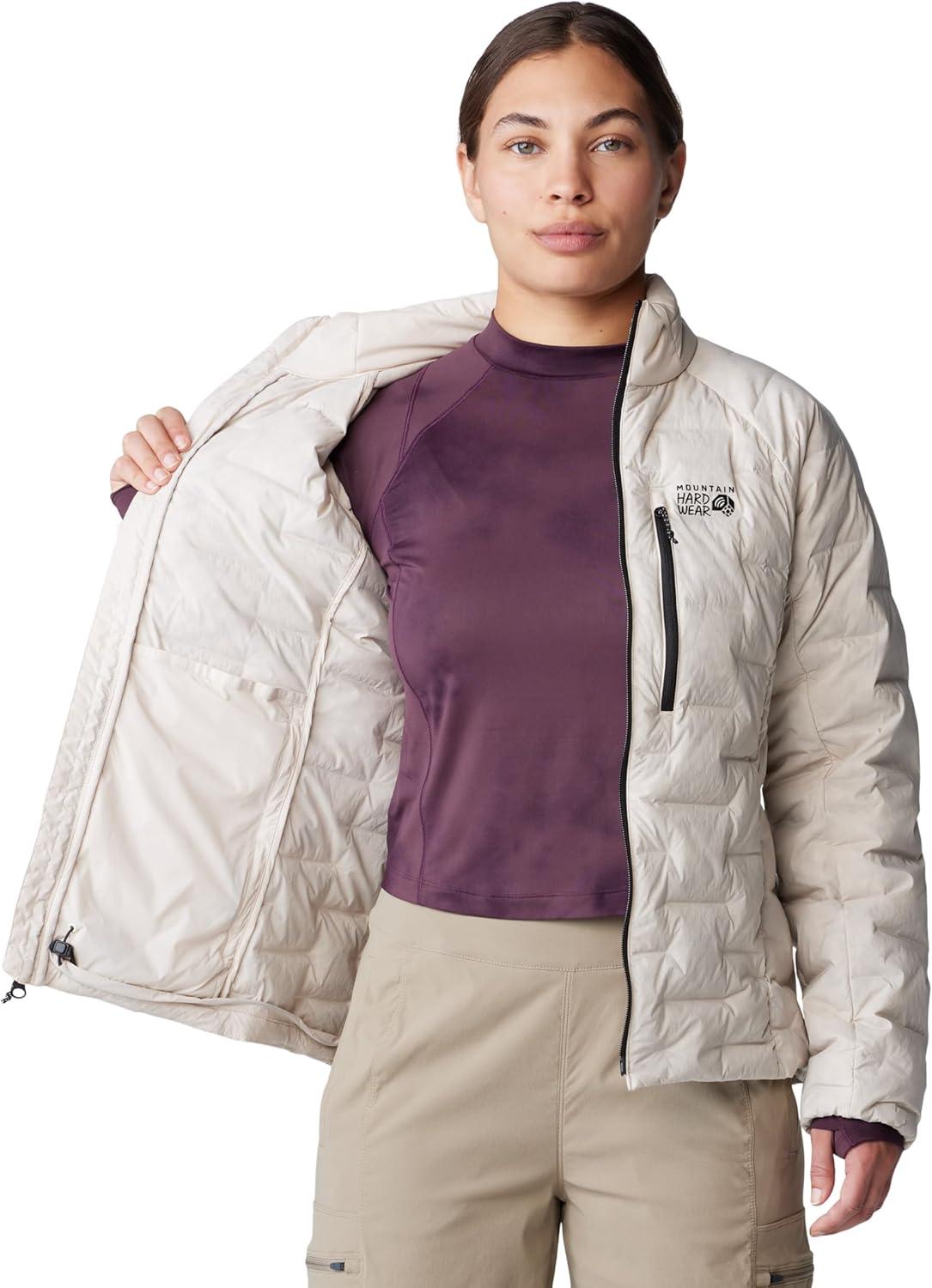 imageMountain Hardwear Womens StretchDown JacketTalc  New 2024