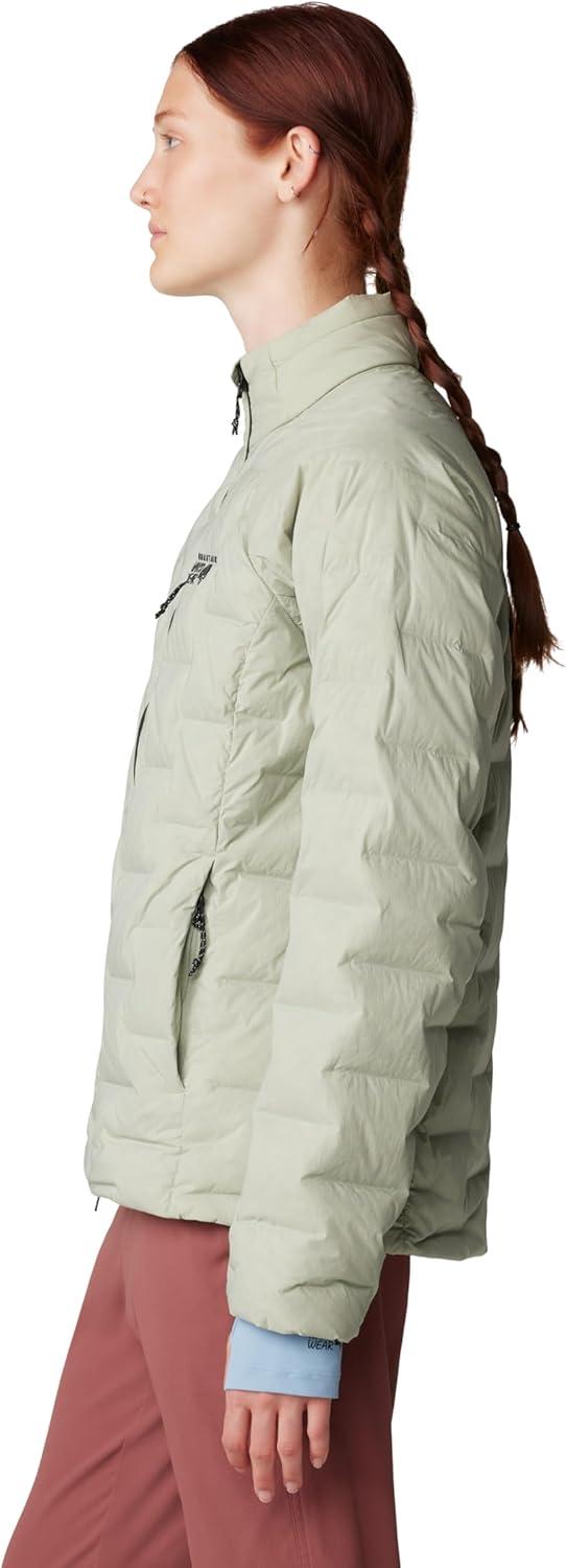 imageMountain Hardwear Womens StretchDown JacketWhite Sage  New 2024