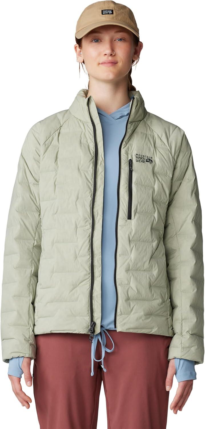 imageMountain Hardwear Womens StretchDown JacketWhite Sage  New 2024