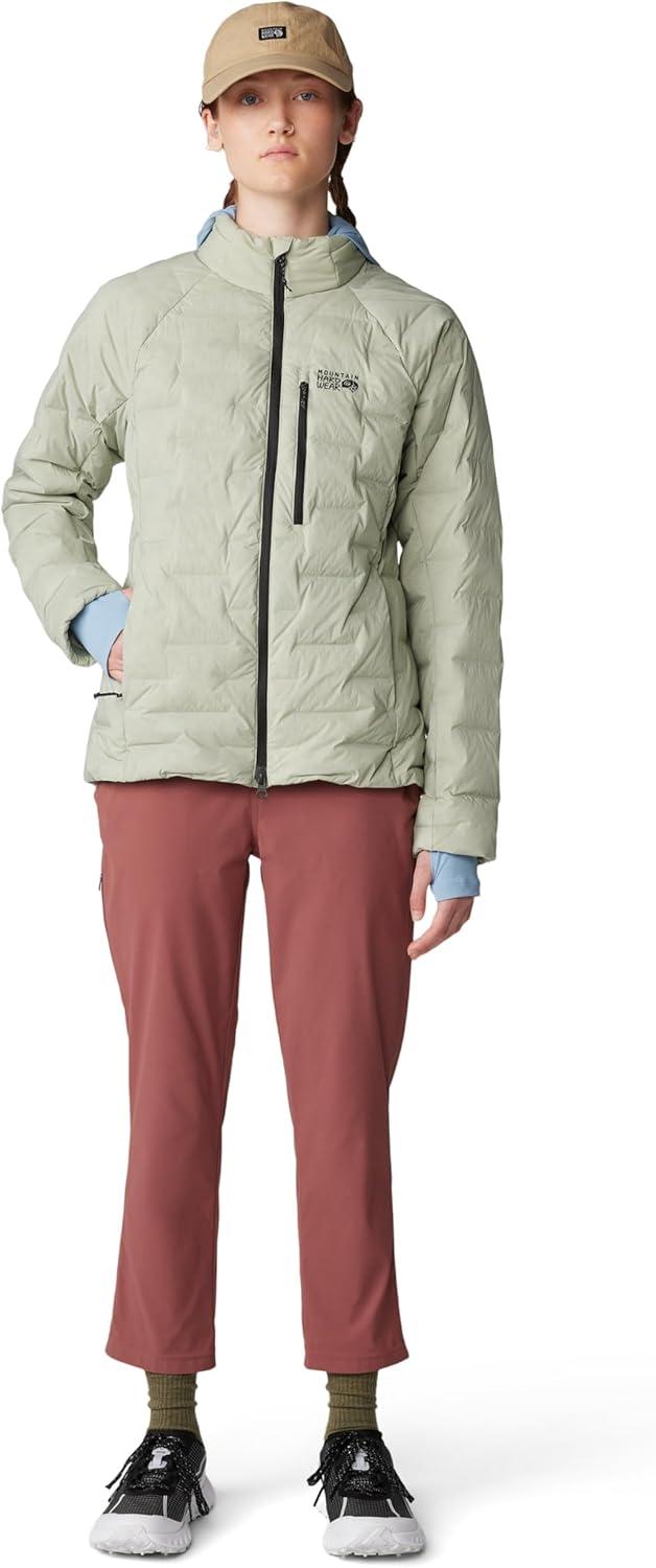 imageMountain Hardwear Womens StretchDown JacketWhite Sage  New 2024
