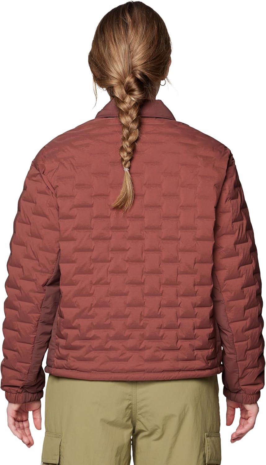 imageMountain Hardwear Womens StretchDown Light Snap JacketBourbon Brown