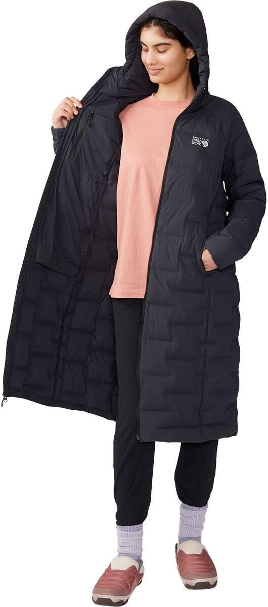 imageMountain Hardwear Womens StretchDown Long ParkaBlack  New 2024