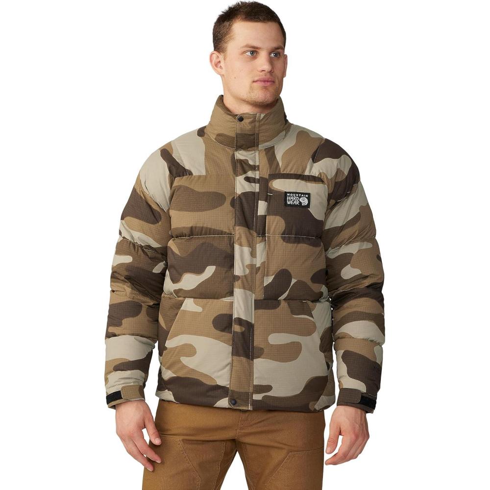 imageMountain Hardwear Mens Nevadan Down JacketBadlands Calaveras Camo Print