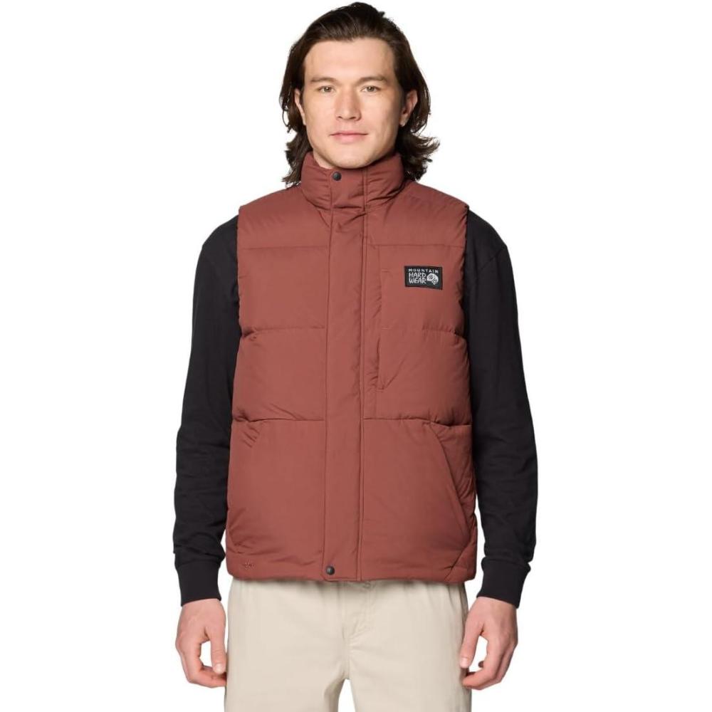 imageMountain Hardwear Mens Nevadan Down VestBourbon Brown