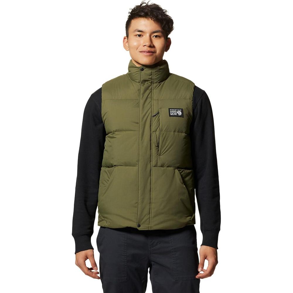 imageMountain Hardwear Mens Nevadan Down VestCombat Green