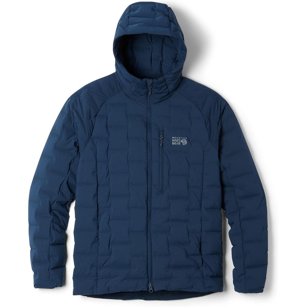 imageMountain Hardwear Mens StretchDown HoodyHardwear Navy