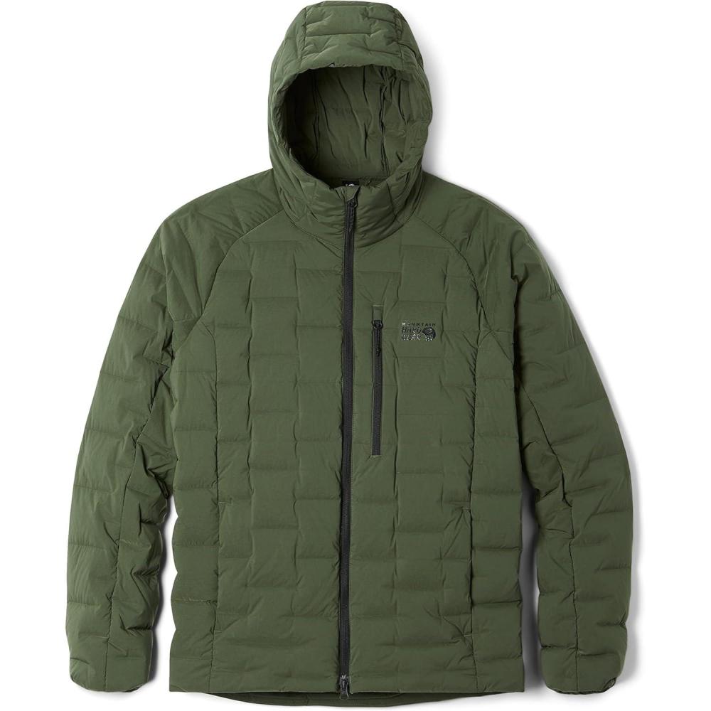 imageMountain Hardwear Mens StretchDown HoodySurplus Green