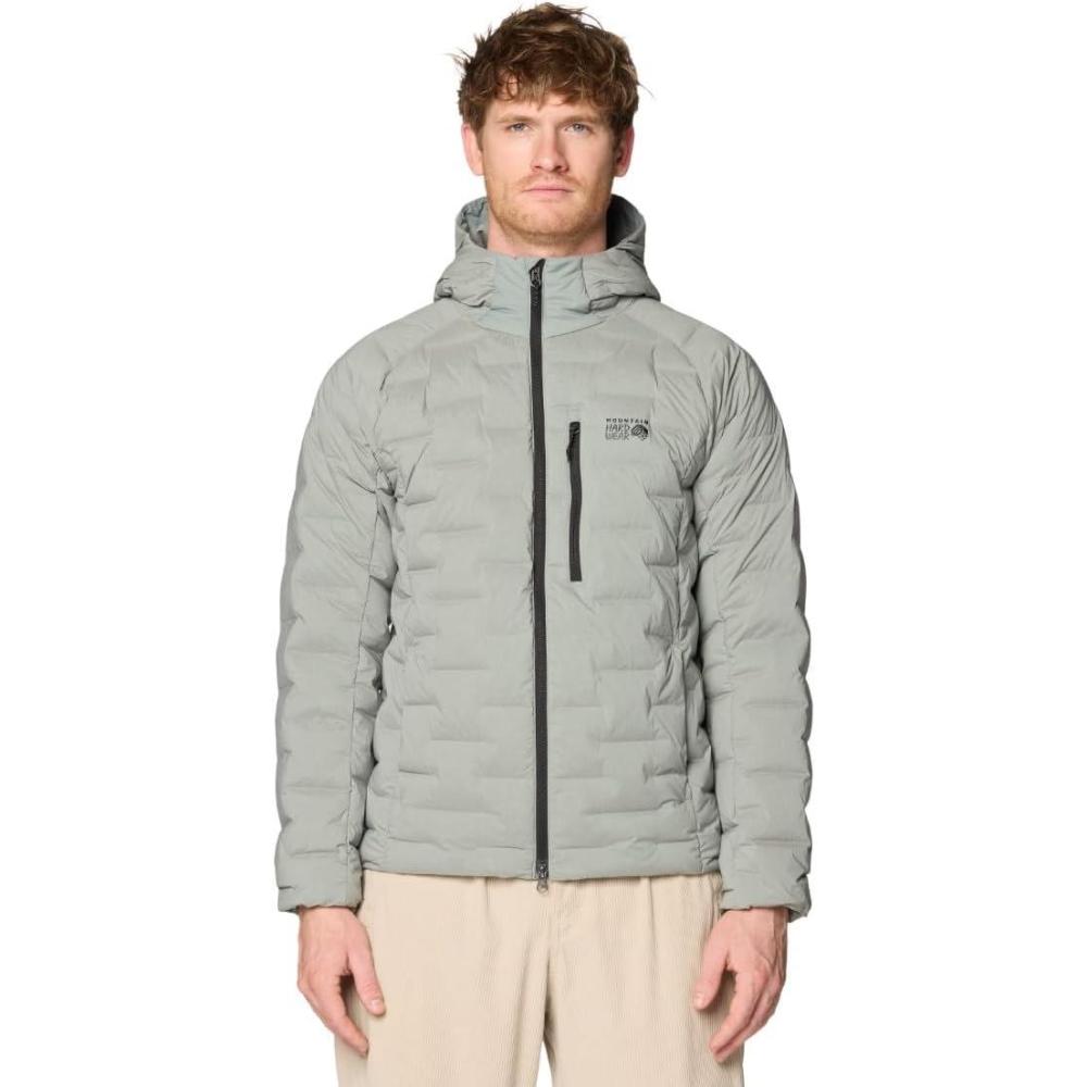 imageMountain Hardwear Mens StretchDown HoodyWet Stone