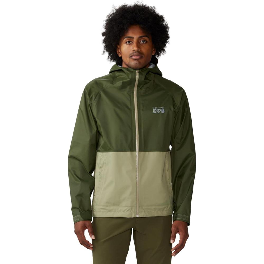 imageMountain Hardwear Mens Threshold JacketMantis GreenSurplus Green