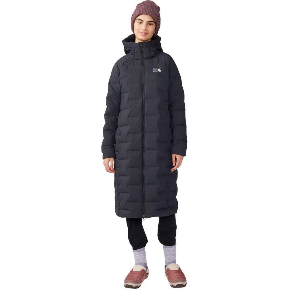 imageMountain Hardwear Womens StretchDown Long ParkaBlack  New 2024