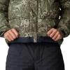 imageMountain Hardwear Mens Nevadan Down JacketStone Green Forests Floor Print  New 2024