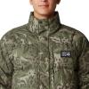 imageMountain Hardwear Mens Nevadan Down JacketStone Green Forests Floor Print  New 2024