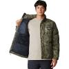 imageMountain Hardwear Mens Nevadan Down JacketStone Green Forests Floor Print  New 2024