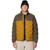 imageMountain Hardwear Mens StretchDown Big Baffle JacketOlive Gold  Ridgeline