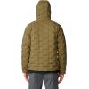 imageMountain Hardwear Mens StretchDown HoodyCombat Green  New 2024
