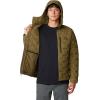 imageMountain Hardwear Mens StretchDown HoodyCombat Green  New 2024