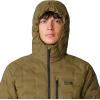 imageMountain Hardwear Mens StretchDown HoodyCombat Green  New 2024