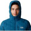 imageMountain Hardwear Mens StretchDown HoodyDark Caspian  New 2024