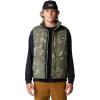 imageMountain Hardwear Mens Nevadan Down VestStone Green Forests Floor Print  New 2024