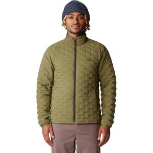 imageMountain Hardwear Mens StretchDown Light JacketCombat Green  New 2024