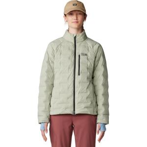 imageMountain Hardwear Womens StretchDown JacketWhite Sage  New 2024