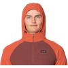 imageMountain Hardwear Mens Summit Grid HoodyBourbon Brown  Aspect