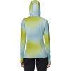 imageMountain Hardwear Womens Butter Up Long Sleeve HoodyBlue Sage Multi Ombre Print