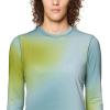 imageMountain Hardwear Womens Butter Up Long SleeveBlue Sage Multi Ombre Print