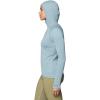 imageMountain Hardwear Womens Crater Lake Heavyweight Half Zip HoodyBlue Sage  Ice Shadow