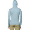 imageMountain Hardwear Womens Crater Lake Heavyweight Half Zip HoodyBlue Sage  Ice Shadow