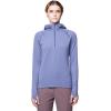 imageMountain Hardwear Womens Crater Lake Heavyweight Half Zip HoodyLapis Dusk  Avid